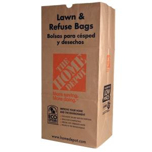 China Leafs Refuse 3 Layer 25kg Multiwall Kraft Lawn Paper Bags factory