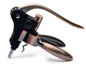 China Rabbit Bronze Plating Zinc Alloy Manual Wine Opener Wear Resistance factory