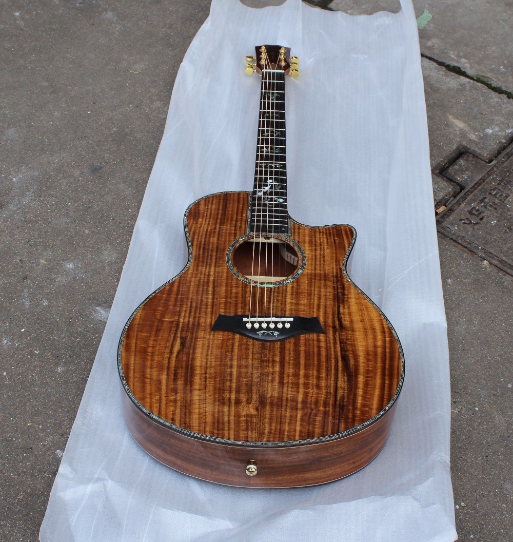 KOA 916 Solid Wood Acoustic Guitar with Ebony Fretboard
