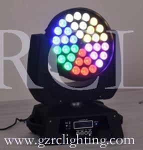 China Dj Stage Lights,18w Rgbwa Uv Led Moving Head Wash Light With Zoom lights factory