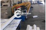 Aluminum Square Pipe 10m/min Roudn Shape Down Spout Roll Forming Machine