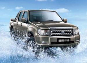 China Gasoline Engine Double Cabin 4x4 Pickup Truck Left Hand Driving Euro IV Standard factory