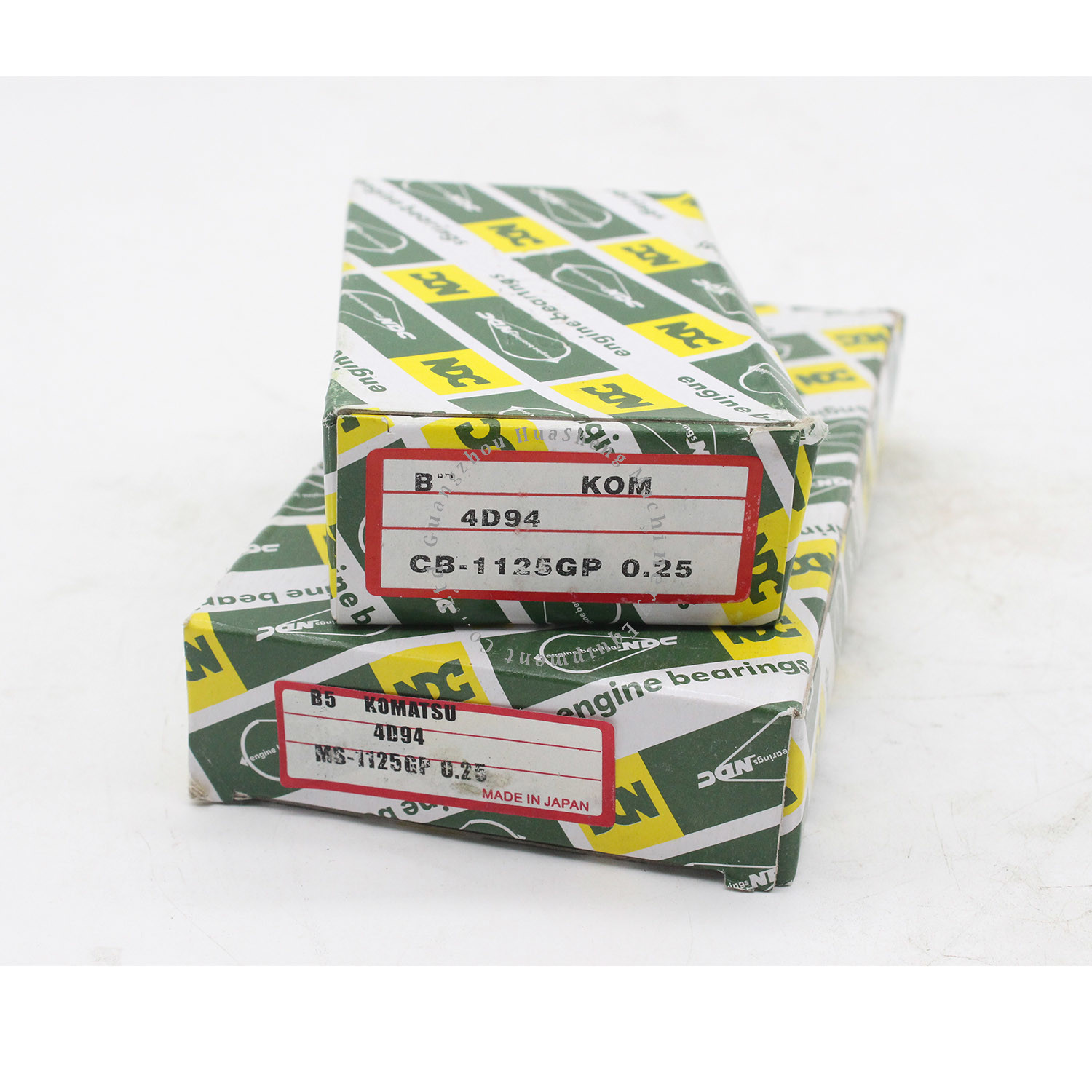High Quality 4D94 Excavator Connecting Rod Bearing Increase 0.25 Mechanical Engine Parts For Excavator Komatsu Retrofit