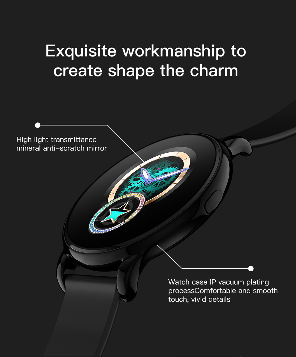 Music Playing Bluetooth IOT Devices GPS Track IPS Screen 1.1in For Women Girls