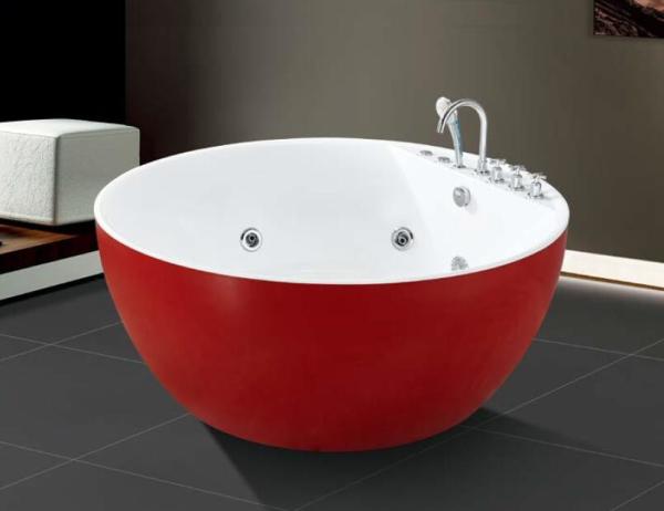 Sanitary ware, Bathtubs, Jacuzzi, Massage bathtub,WHIRLPOOL HB-1001 120X120X65