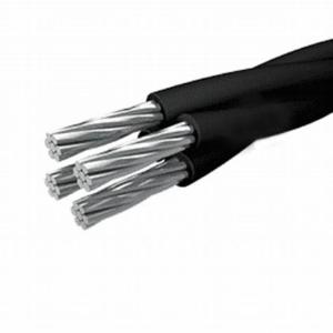 China 0.6/1 KV Aluminum Conductor Aerial Bundle Cable With XLPE Insulation 10mm 16mm 25mm factory