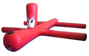 China Red Inflatable Water Sports Inflatable Water Toys For Water Park Pool Toys factory
