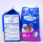 Large Private-label Disposable S Adult Diaper with Breathable PE Film Backsheet
