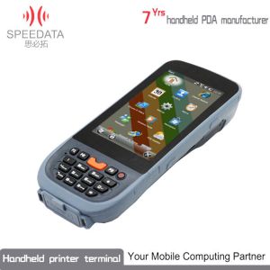 Grey Industrial Mobile Thermal Printer Wifi Thermal Printer 4500mah Battery