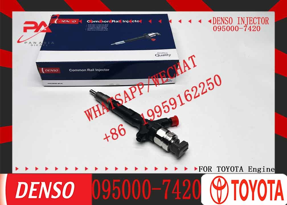 23670-30250 23670-30310 0950007420 Common Rail Diesel Fuel Injector 095000 7420 095000-7420 for Toyota