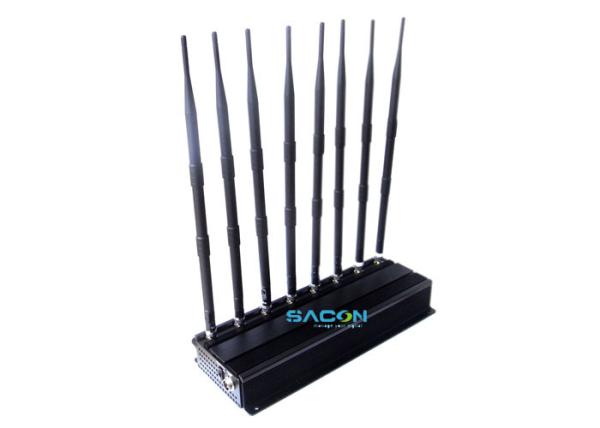 Indoor Mobile Phone Signal Jammer Blocker GPS WIFI 4g Cell Phone Jammer 8