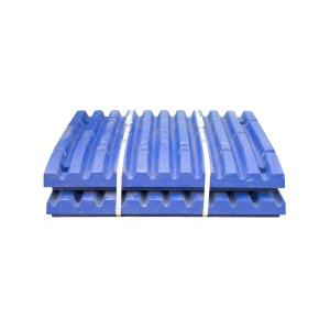 China Terex Jaw Crusher Wear Parts High Manganese Steel Jaw Plate for Superior Performance factory