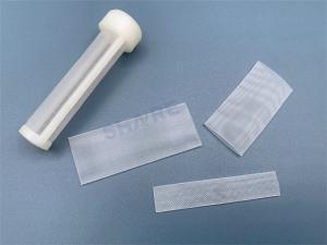Nylon PA6 Filter Mesh Welded Tube Screen For Blood Filter Injection Moulding