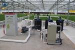 Agricultural Vertical NFT Hydroponic Lettuce Growing Systems Equipment In