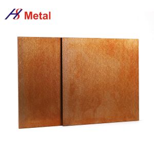 Pure Copper Tungsten Sheet W75Cu25 W80Cu20 W85Cu15 W90Cu10 In Aviation