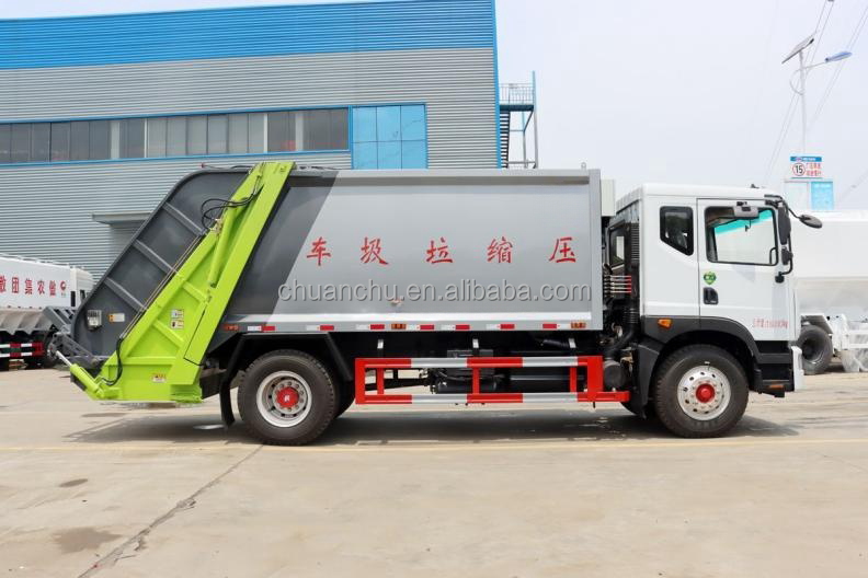 Refuse Transfer Vehicle Cleaning Vehicle Small Waste Compression Vehicle A Variety of Models of Compressed Garbage Trucks