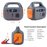 Home 110v 220v Camping Solar Generator 300W outdoor portable power station with