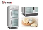 497W Industrial Upright Freezer , 100kg Restaurant Display Freezers Adjustable