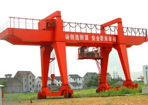 China 5ton Capacity Hook Gantry Crane Double Girder With Electric Trolley SGS factory