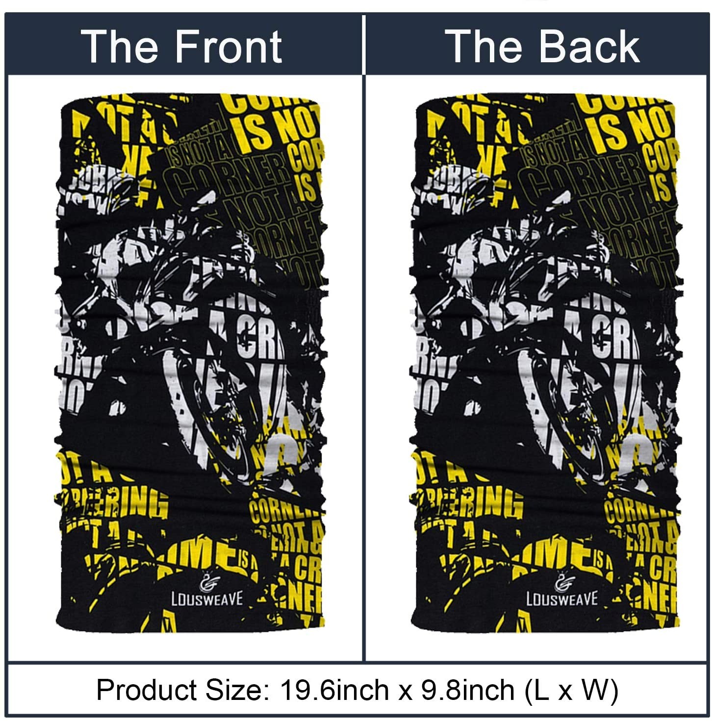 Cute Puppy Printed Logo Custom Face Shields Bandanas