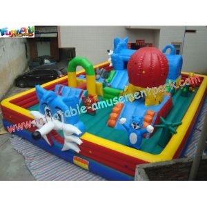 China Custom Kids Inflatable Amusement Park on sale
