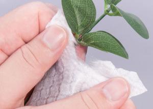China Breathable 20cm 30gsm Viscose Spunlace Nonwoven Cloth factory