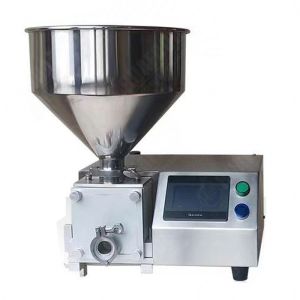 Automatic Ice Cream Sealing Capping Jams Paste Cup Filling Machine With Mixer