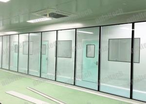China Galvanized Sheet 50Hz Dust Free Cleanroom , Modular 63dB Laminar Flow Clean Room factory