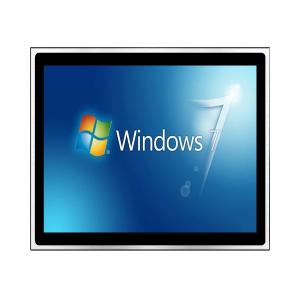 China 25W 15&quot; 350nits Touch Screen Panel Monitor For Transportation factory