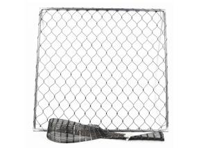 China Railing Stainless Steel Rope Mesh For Bridge , Staircase Fence Mesh In SS Cable factory