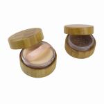 Hot Stamping Screw Cap Bamboo Aluminum Jar 1OZ 1.8OZ 3.5OZ Bamboo Canisters