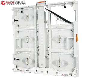 China 960mm*960mm Outdoor Full-Color LED Display White Heat Dissipation High Brightness Energy Saving Front/Rear Maintenance factory