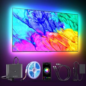 China 4m 75&quot; 85&quot; TV LED Backlights HDMI Strip 0.5kg HDMI 2.0 Sync Box and Music Sync 100lm factory