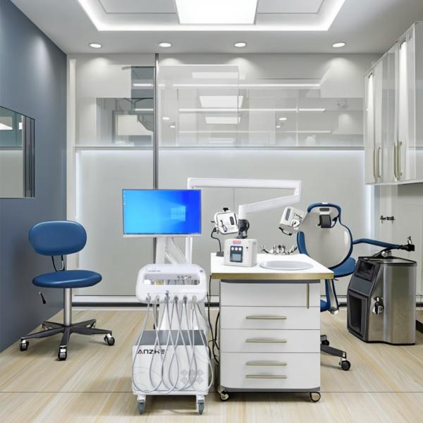 Professional Dental Factory Mobile Dental Cart 220V Dental Delivery Unit with