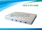 Small Wall Mount Fiber Termination Box 4 Core Lightweight 225×125×40 mm
