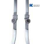 Adult 19mm Stainless Steel Orthotic Knee Joints , Drop Lock Knee Joint