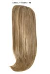 100% RAW Cuticle Remy Human Hair Medical Grade Toupee Mono Top Ladies Wigs Mix