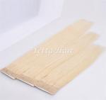 Long Lasting Pre Bonded Virgin Hair Extensions / Beauty Straight Hair Weft