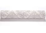 Embossed Retro Vintage Wallpaper Symmetrical Floral Pattern for Living Room