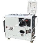 10KW Silent Small Mobile Natural Gas Generator Set Emergency Power