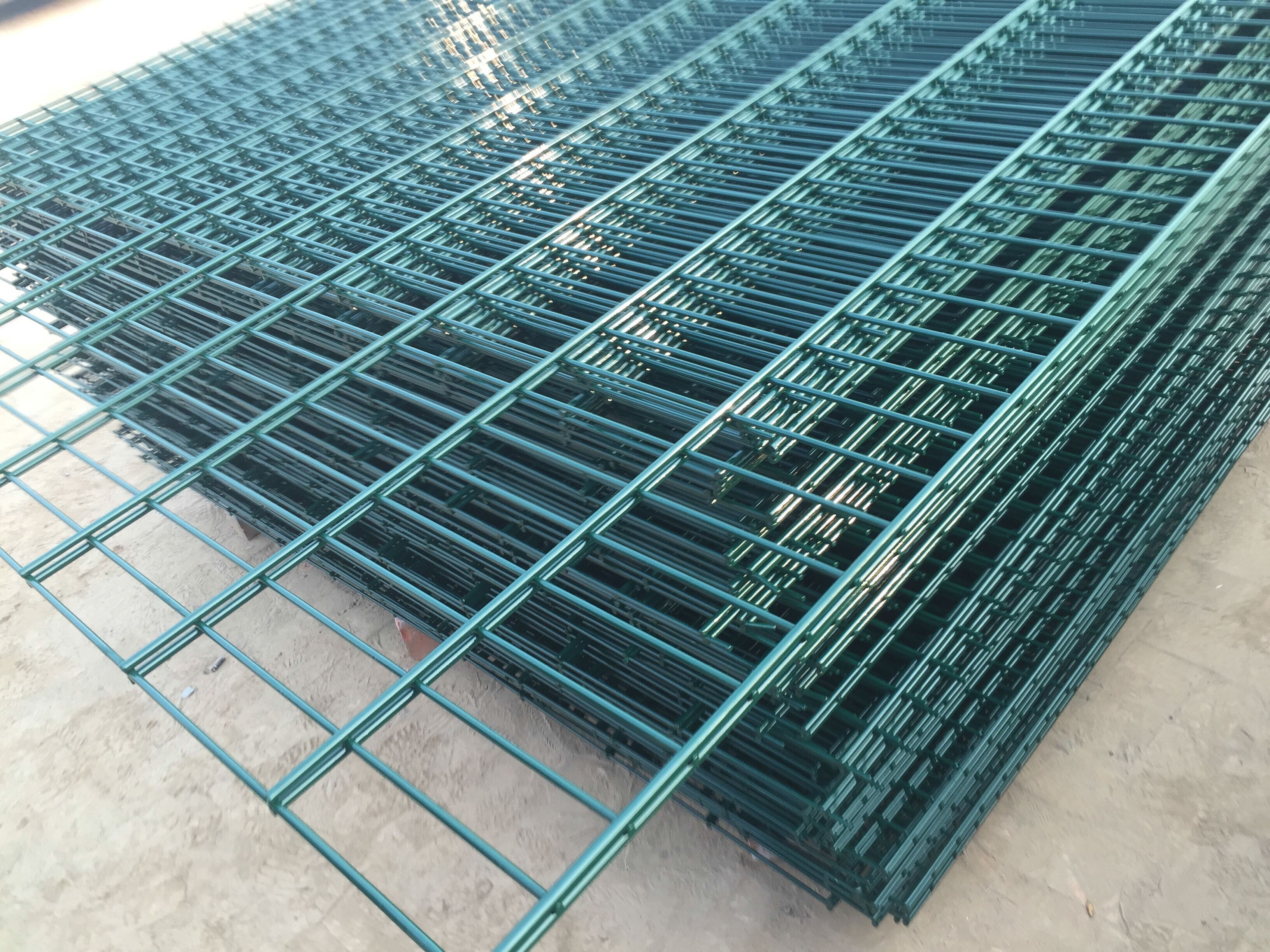 China supplier ISO9001 868 Wire Fence, 656 Wire Fence, Double Wire Fence
