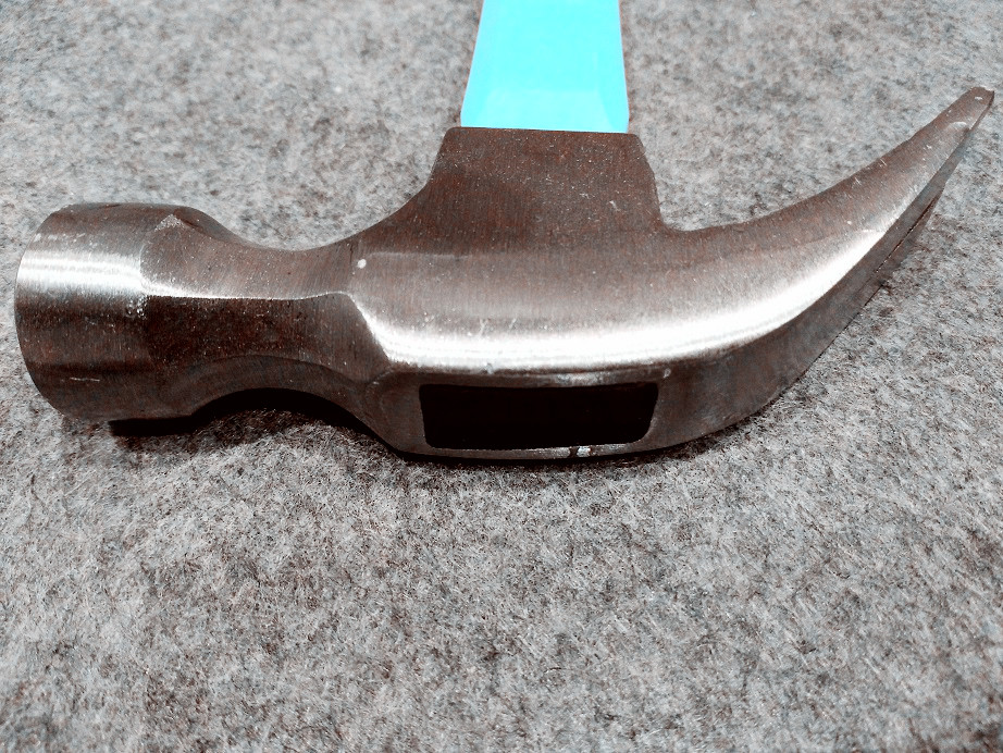 Claw Hammer(XL0014-2), polishing surface, color rubber handle, durable quality and good price hand tools