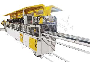 China Wind Resistant Rolling Shutter Roll Forming Machine factory