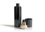 Cosmetics 100ml Airless Pump Bottle / Elegant Dark Airtight Pump Bottle
