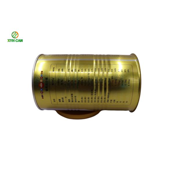 Metal Tin Can High Performance Printed Tin Containers Packaging Infant Formula Milk
