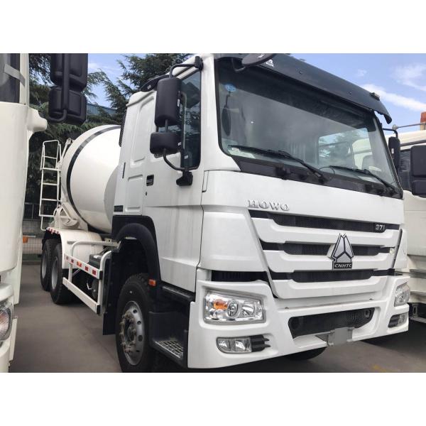 China HOWO Diesel Self Loading 10 Cubic Meters 6×4 Concrete Mixer Truck With Q345B Material factory