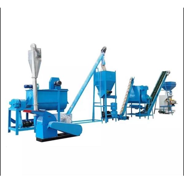 China Grass cattle sheep animal feed livestock feed pellet complete line factory