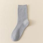 Wholesale Custom Men Cotton Black White Business Socks
