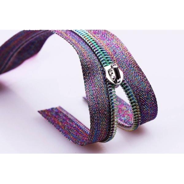 China Plated Metal Zipper With High Strength And Smooth Operation factory