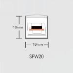 Silicone Flexible LED Wall Washer 360 Degree 18W Per Meter IP68 For Outdoor